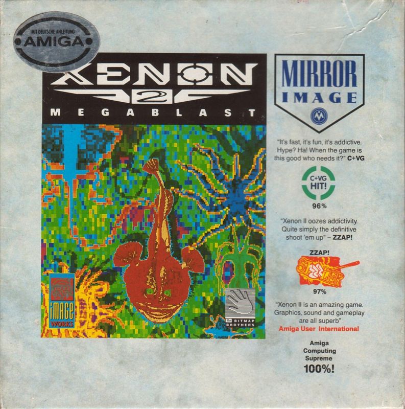 Xenon 2: Megablast box art for Jaguar